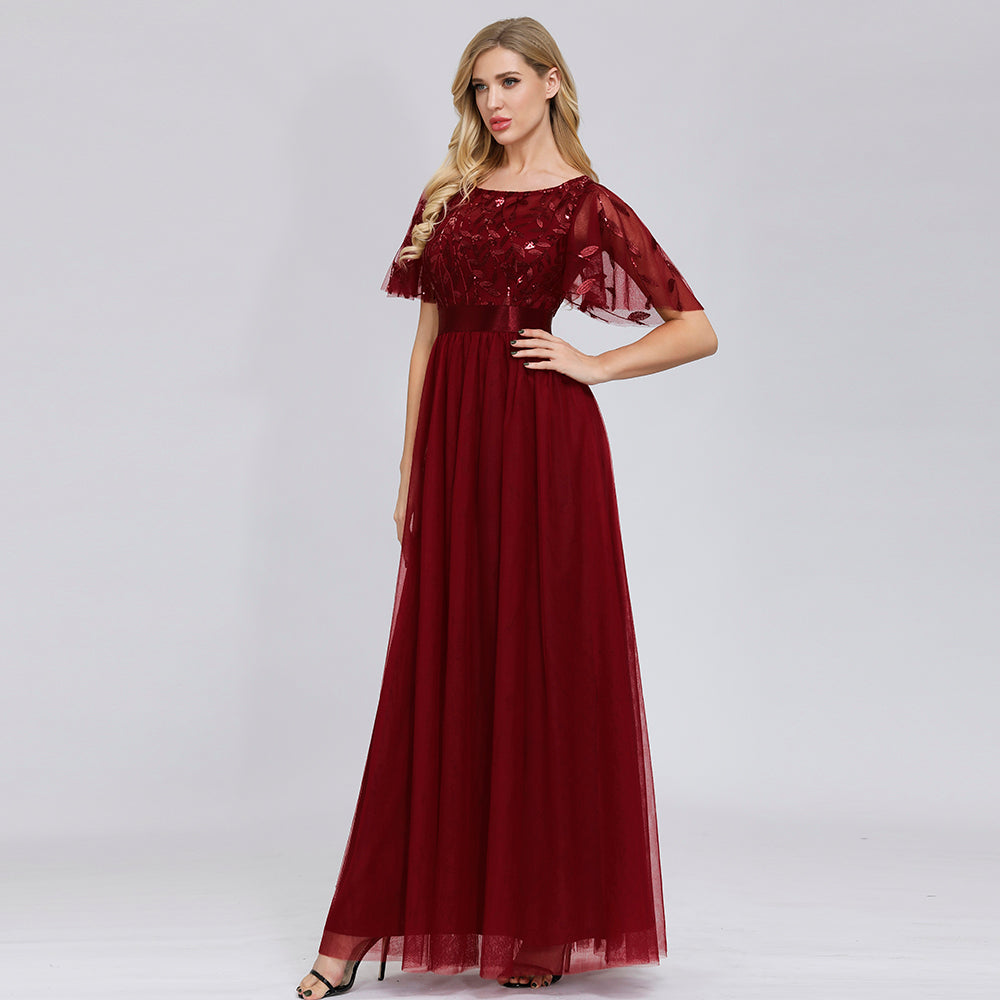 NEW plus size dress Robe De Soiree Sparkle Evening Dresses Long A-Li –  Dresslittly