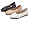 Women's Spring and Summer Genuine Leather Shoes Flat Comfortable Large Size Women's Shoes