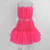 Mesh Sweet Party Evening Dress