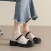 Retro Thick-soled Mary Jane Shoes for Women with Soft Soles