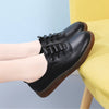 Genuine Leather Women's Soft Sole Hollow Anti-slip Casual Leather Shoes