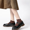 Retro Round Toe Mary Jane Shoes Comfortable and Versatile Flat Shoes