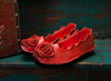 Retro Personalized Handmade Women's Shoes Flat Heel Flower Comfortable Soft-soled Flat Shoes
