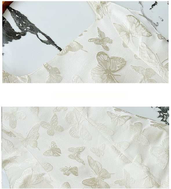 Elegant One-Shoulder Beige Midi Dress for Weddings Daily Office Summer