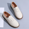 Genuine Leather Women's Soft Sole Hollow Anti-slip Casual Leather Shoes