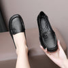 Genuine Leather Slip-On Flats for Women Soft Sole Non-Slip Everyday Shoes