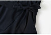 Summer French Silk V-neck Sleeveless Waist Dress