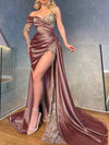 Plus Size Lace Maxi Ball Gown Sexy V-Neck Evening Dress
