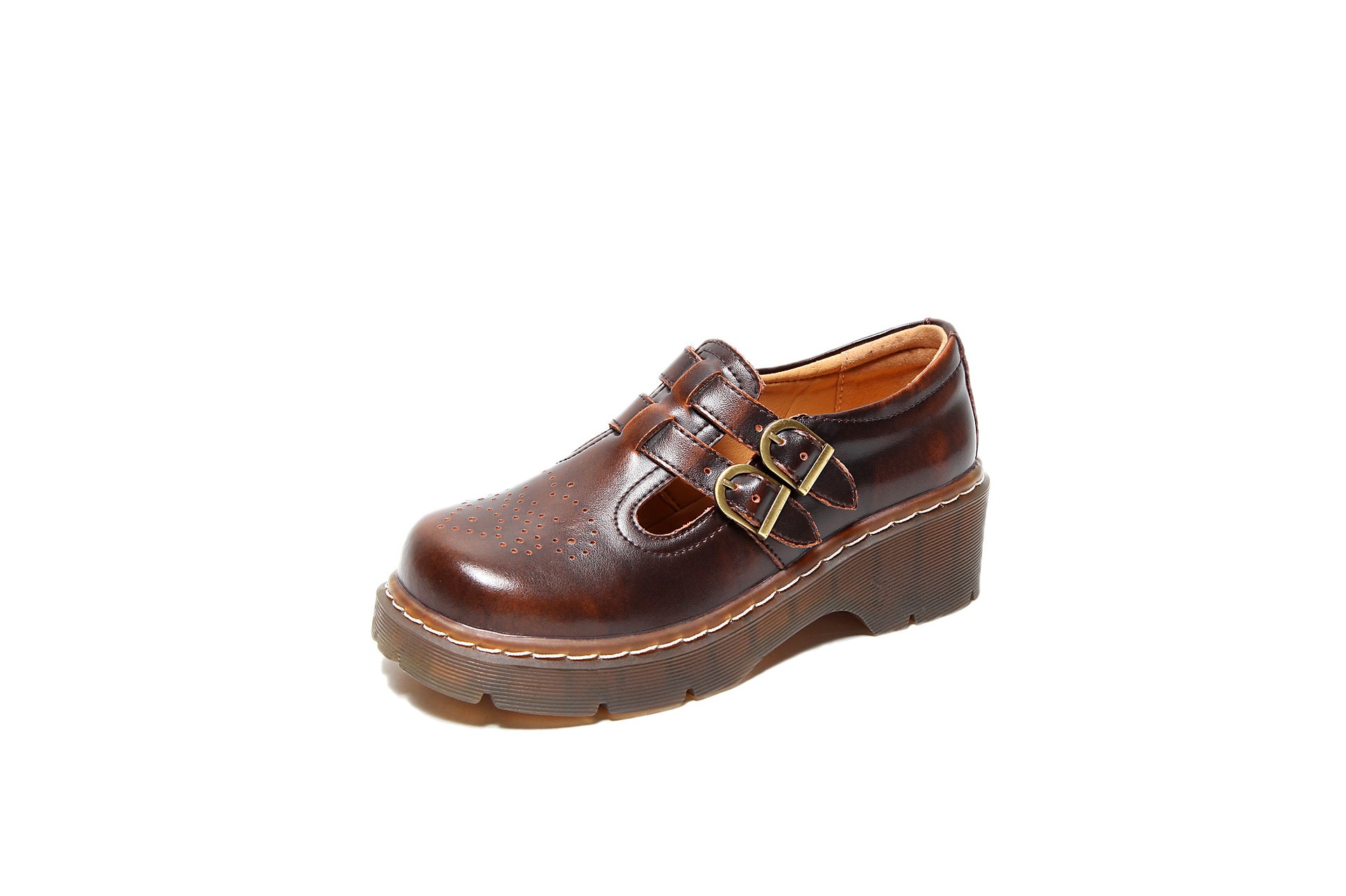 Mary Jane Shoes Thick Sole Women's Height Increasing Shoes