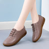 Genuine Leather Women's Soft Sole Hollow Anti-slip Casual Leather Shoes