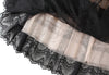 Mesh Patchwork Lace Skirt Mid-length Skirt