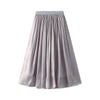 Silky Temperament Skirt Slim Fit Slim Midi Skirt