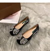 French Style Women's Shoes Soft Sole Soft Surface Low Heel Flat Shoes