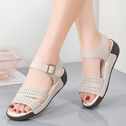 Womens Platform Wedge Sandals with Adjustable Strap Summer Shoes