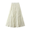 New Spring and Autumn Pleated Skirt Slimming Pleated A-line Skirt