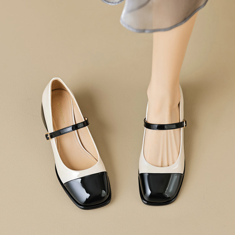 Summer Mary Jane Women's Thick Heel Large Size Shoes