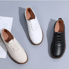 Genuine Leather Women's Soft Sole Hollow Anti-slip Casual Leather Shoes