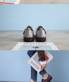 Women's Leather Non-slip Flat Shoes