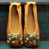 Handmade Leather Women's Flat Moccasins Shoes