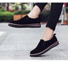 Soft Sole Comfortable Leather Flat Women's Driving Shoes