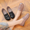 Women Flat Shoes Leather Soft Sole Casual Comfortable Leather Shoes